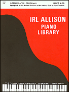 Allison Piano Library piano sheet music cover